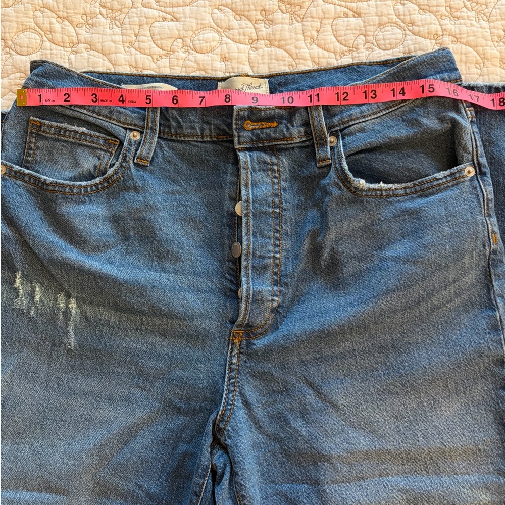 Universal Thread Button Fly High Rise Jeans 12L - Picture 3 of 5